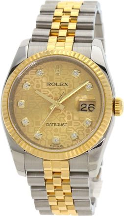 Rolex Datejust Stainless Steel Wristwatch (Pre-Owned)