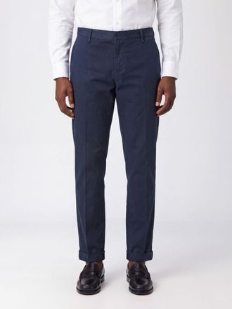 Dondup Pantaloni chino slim fit in cotone stretch con risvolto
