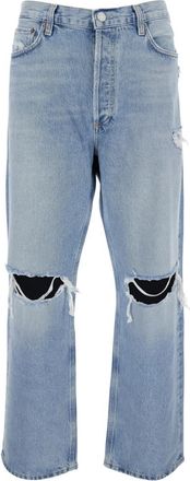 A Gold E Light Blue Denim Jeans