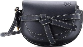 Loewe Gate Shoulder Bag Leather Mini crossbody bag - Zwart