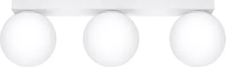 Sollux Lighting Lámpara de techo blanco acero alt. 15 cm