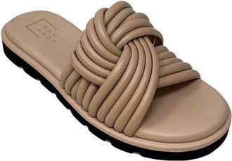 Shushop Cairo Slide Sandal in Natural at Nordstrom, Size 7.5