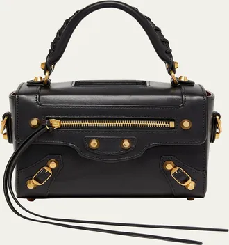 Balenciaga Le City Leather Top-Handle Bag
