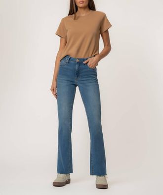 Kut from the Kloth Kelly High Rise Kick Flare Jeans In Senses