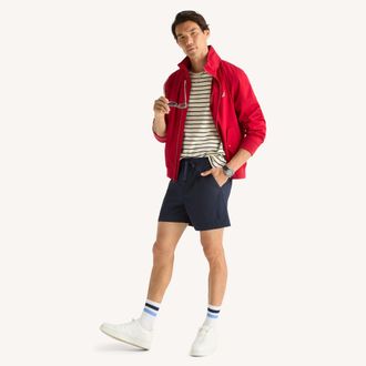 Nautica Mens 6.5 Ripstop Pull-On Short