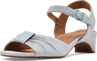 Gentle Souls Sorae Womens Dress Sandals Ballad Blue Suede : 7.5 M