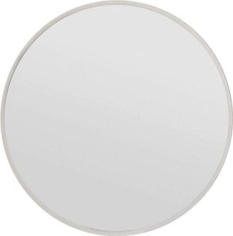 Dmora Dmora - Espejito Dlucchin, Espejo, Objeto de decoración de pared, Decoración de espejo, 60x2h60 cm, Blanco