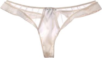 Kiki De Montparnasse Kiki de Montparnasse Silk-Blend Muse Thong