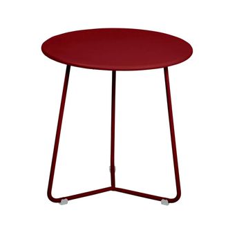 Fermob Cocotte Beistelltisch / Hocker, &Oslash; 34 cm x H 36 cm, ockerrot