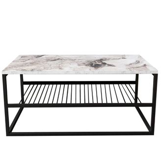 Concept Usine Mueble recibidor madera/blanco con percheros