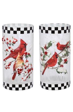Mark Roberts Cardinal Berry D&eacute;cor, Set of 4 in Red at Nordstrom