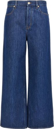 Gucci Cotton Jeans Blu-Donna