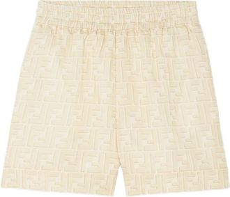 Fendi FF-logo Jacquard Shorts