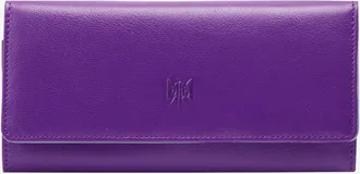Tusk Siam Accordion Wallet in Purple/grass at Nordstrom