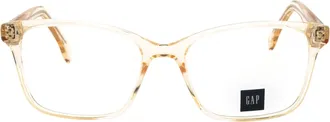 GAP VGP035 Rectangular Acetate Eyeglasses - Champagne
