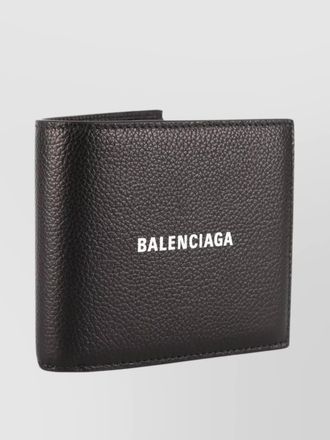 Balenciaga leather folded wallet