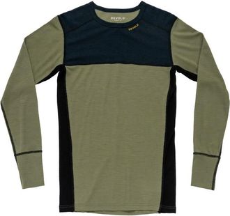 Devold Lauparen Merino 190 Shirt Merinounterwäsche für Herren | oliv