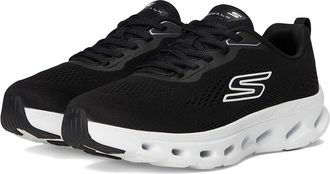 Skechers Go Walk Glide Step 2.0 Kristee Womens Walking Shoes Black/White : 10.5 B - Medium, Synthetic