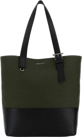 Alexander McQueen Hombre, Bolsos, Verde, Talla: ONE Size