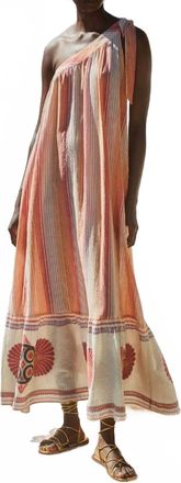 Devotion Twins Delphi Dress In Str Red/orange