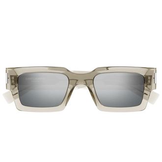 Saint Laurent Sunglasses, unisex, Beige, Size: 50 MM SL 572 003 Sunglasses