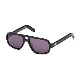 adidas Navigator Zonnebril Moderne Sportieve Stijl - Heren - Zonnebrillen - Zwart - 55 MM - Accessoires