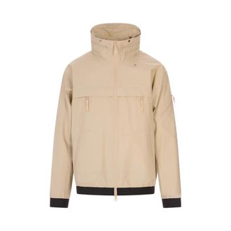 Stone Island Light Jackets, male, Brown, Size: M 4100049 3L Gore-Tex Hooded Jacket
