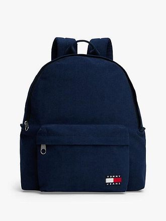 Tommy Hilfiger Essential Corduroy Logo Dome Backpack