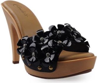 Candie's Vanessa Platform Sandal in Black at Nordstrom, Size 7