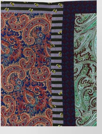 Dries Van Noten silk printed scarf