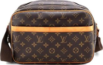 Louis Vuitton Reporter Bag Monogram Canvas PM crossbody bag - Bruin