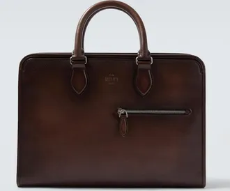 Berluti Un Jour leather briefcase