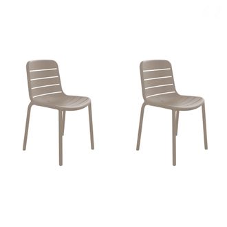 Resol Set 2 Sillas Interior, Exterior Arena Gina Resol