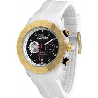 Bultaco H1PW43C-CV1 43mm Quartz Watch in White
