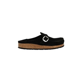 Birkenstock Buckley Narrow Fit - Dames - Schoenen - Zwart - Maat: 37 EU Leer