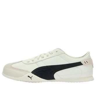 Puma (WMNS) PUMA Bella UT LEA Warm White Black 405256-01