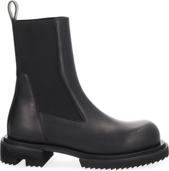 Rick Owens Black Beatle Gabe Boots
