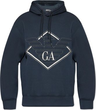 Emporio Armani Sweatshirt With Embroidered Logo