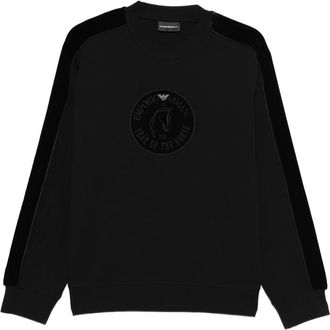 Emporio Armani Logo-patch Sweatshirt