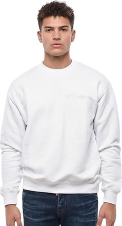 Dsquared2 White Crew Neck Sweatshirt
