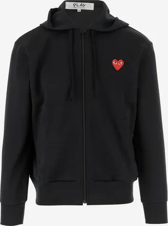 Comme Des Garçons Comme Des Garcons Nylon Hoodie With Logo