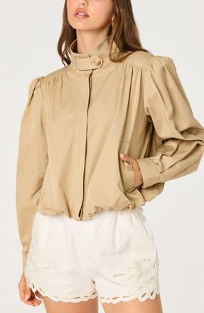 ASTR the Label Estero Jacket in Khaki at Nordstrom, Size Medium