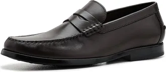 Rockport Willcox Mens Flat Shoes Dark Brown Leather : 11.5 M (D)