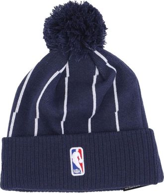 New Era New Era, Beanies, male, Blue, Size: ONE SIZE Houston Rockets Pom Pom Beanie Hat