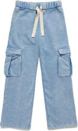 By Samii Ryan Believe Cargo Sweatpants in Blue at Nordstrom, Size Small