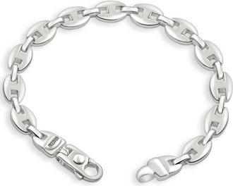 Pompeii3 Mens Marine 14k Gold (40gram) or Platinum (75gram) 8.5mm Link Bracelet 8