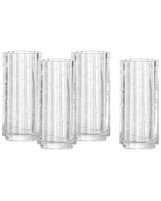 Fortessa Set of 4 Mahalo Stackable Glasses, 11.5oz Collins