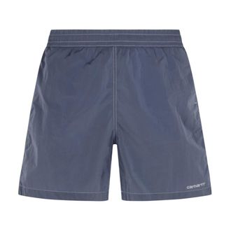 Carhartt Work in Progress Carhartt Wip, Beachwear, male, Blue, Size: L Canby Swim Trunks