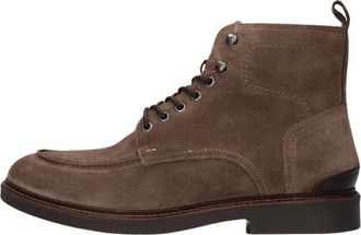 Stefano Lauran Boots 92904 - Heren - Veterlaarzen - Bruin - 46 EU - Su&egrave;de - Schoenen