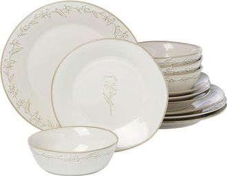Lenox Homespun 12Pc Dinnerware Set